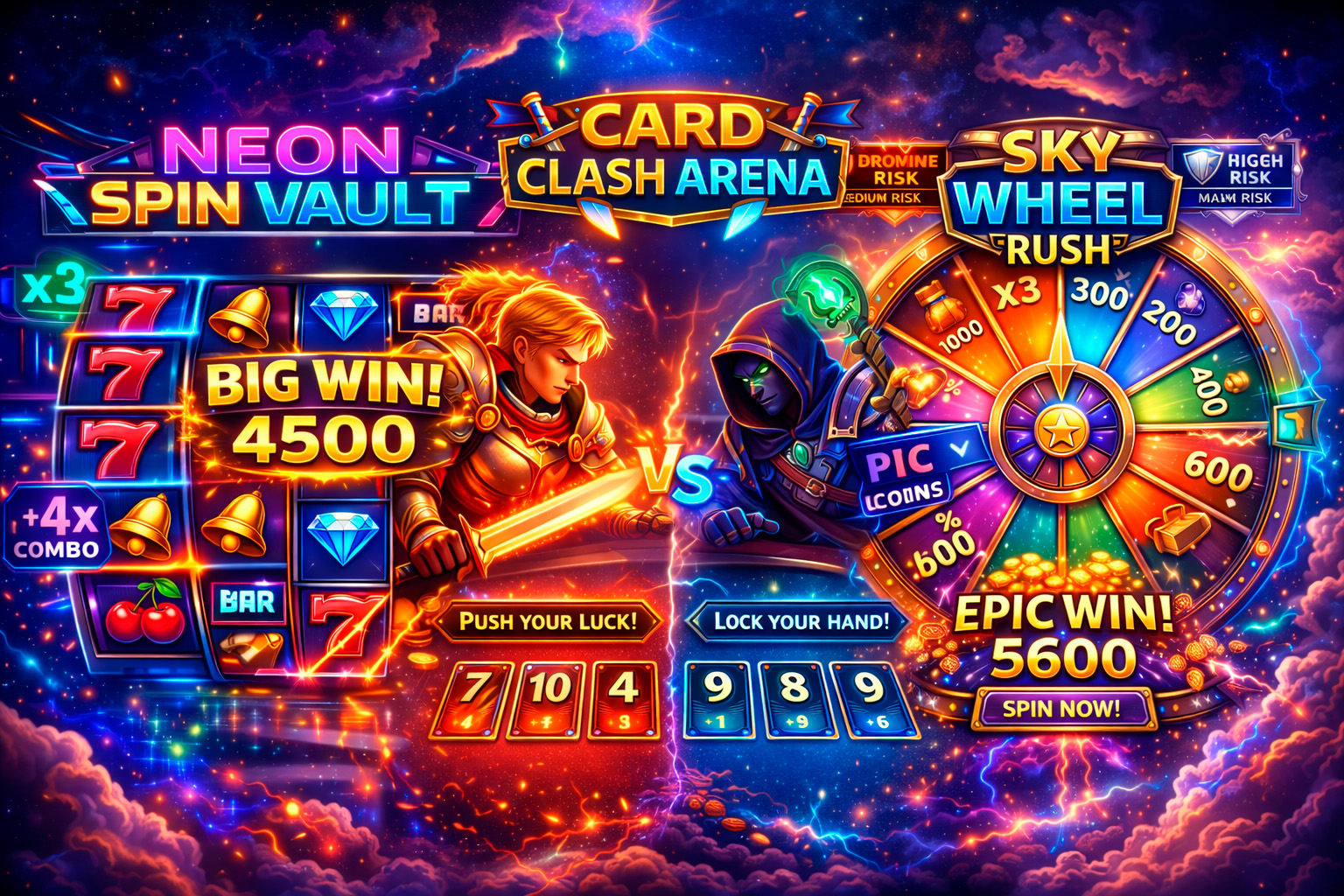 NZ Social Vault games collage